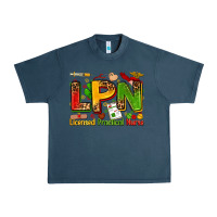 Midnight Navy licensed practical nurse Urban Heavy Tee - Zillion Design Studio