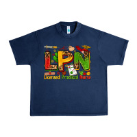Navy licensed practical nurse Urban Heavy Tee - Zillion Design Studio