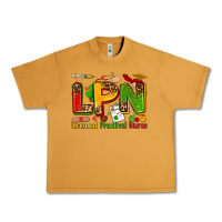 Peanut Butter licensed practical nurse Urban Heavy Tee - Zillion Design Studio