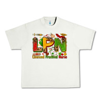 Pistachio licensed practical nurse Urban Heavy Tee - Zillion Design Studio