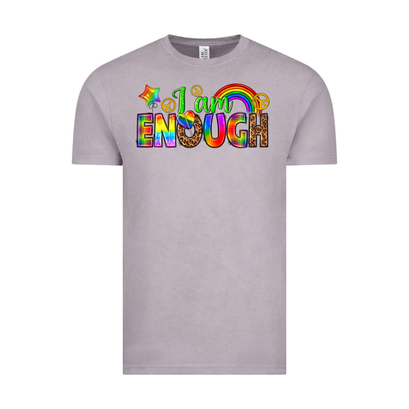 I Am Enough Vintage Tee by texasbilliewilder | Teevron