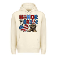 Sandshell honor the brave Premium Hoodie - MaliasSmallBusiness