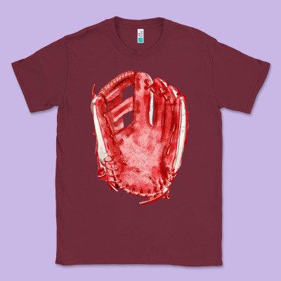 Catchers Mitt Fa Element Classic Tee Designed By Fadigitalartstudio