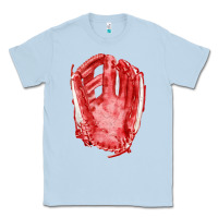 Dusty Blue Catchers Mitt Fa Element Classic Tee - FaDigitalArtStudio