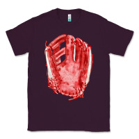 Plum Catchers Mitt Fa Element Classic Tee - FaDigitalArtStudio