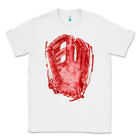 White Catchers Mitt Fa Element Classic Tee - FaDigitalArtStudio