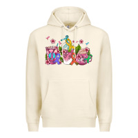 Tofu western cancer  coffee cups with ribbons Premium Hoodie - AdoDesignShop