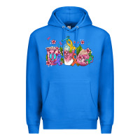 True Royal western cancer  coffee cups with ribbons Premium Hoodie - AdoDesignShop