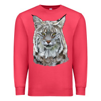 Cardinal Bobcat Head Premium Sweatshirt - LillyAllenDesigns
