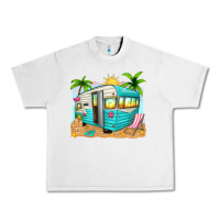 Lunar Rock summer caravan Urban Heavy Tee - texasbilliewilder