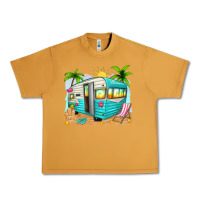 Peanut Butter summer caravan Urban Heavy Tee - texasbilliewilder