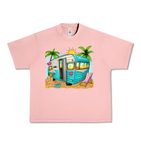 Salmon summer caravan Urban Heavy Tee - texasbilliewilder