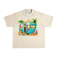 Sandshell summer caravan Urban Heavy Tee - texasbilliewilder