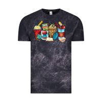 Cloud Black teacher coffee cups Vintage Tee - Zillion Design Studio