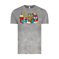 Cloud Rock teacher coffee cups Vintage Tee - Zillion Design Studio