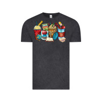 Vintage Black teacher coffee cups Vintage Tee - Zillion Design Studio
