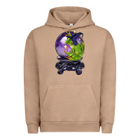 Pigment Burro Halloween Frog With Crystal Ball Urban Hoodie - LillyAllenDesigns