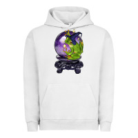 Pigment Lunar Rock Halloween Frog With Crystal Ball Urban Hoodie - LillyAllenDesigns