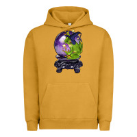 Pigment Peanut Butter Halloween Frog With Crystal Ball Urban Hoodie - LillyAllenDesigns