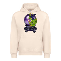 Sandshell Halloween Frog With Crystal Ball Urban Hoodie - LillyAllenDesigns
