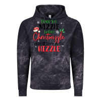 Cloud Black twas the nizzle  before christmizzle Vintage Hoodie - MaliasSmallBusiness