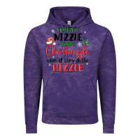 Cloud Purple twas the nizzle  before christmizzle Vintage Hoodie - MaliasSmallBusiness