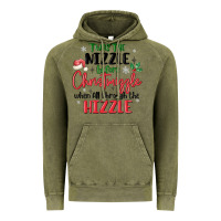 Vintage Olive twas the nizzle  before christmizzle Vintage Hoodie - MaliasSmallBusiness