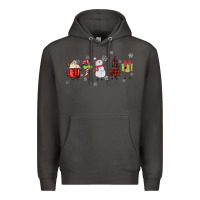 Smoke Cartoon Christmas Characters Premium Hoodie - MaliasSmallBusiness