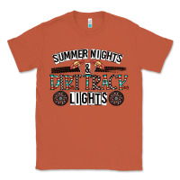 Copper summer night & dirt track lights Classic Tee - CowhideDigitalArt