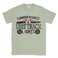 Matcha summer night & dirt track lights Classic Tee - CowhideDigitalArt