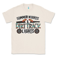 Natural summer night & dirt track lights Classic Tee - CowhideDigitalArt