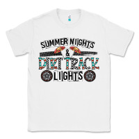 White summer night & dirt track lights Classic Tee - CowhideDigitalArt