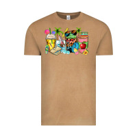 Summer Teacher Coffee Cups Vintage Tee | Teevron