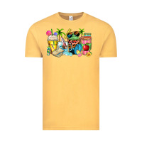Vintage Mustard summer teacher coffee cups Vintage Tee - Zillion Design Studio
