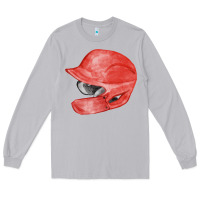 Moon Dust red baseball batting helmet fa element Long Sleeve Tee - FaDigitalArtStudio