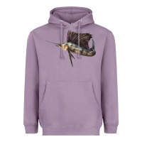 Lavender Atlantic Sailfish Illustrations Heavyweight Hoodie - LillyAllenDesigns