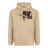 Mushroom Atlantic Sailfish Illustrations Heavyweight Hoodie - LillyAllenDesigns