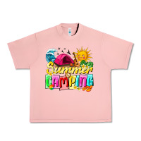 Salmon summer camping Urban Heavy Tee - texasbilliewilder