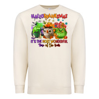 Sandshell Hallothanksmas Premium Sweatshirt - NancyCooperArtShop