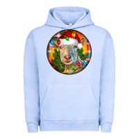 Pigment Grape Ice Saanen Goat Christmas Urban Hoodie - LillyAllenDesigns