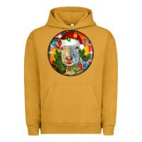 Pigment Peanut Butter Saanen Goat Christmas Urban Hoodie - LillyAllenDesigns