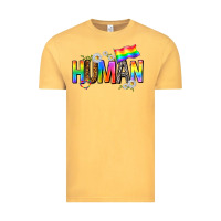 Vintage Mustard human with daisies Vintage Tee - texasbilliewilder