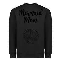 Black Mermaid mom Heavyweight Sweatshirt - Unal Design