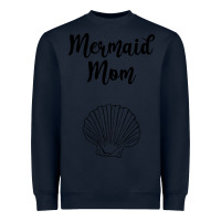 Navy Mermaid mom Heavyweight Sweatshirt - Unal Design