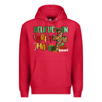 Cardinal believe in christmas Premium Hoodie - MaliasSmallBusiness