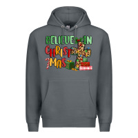 Rock believe in christmas Premium Hoodie - MaliasSmallBusiness