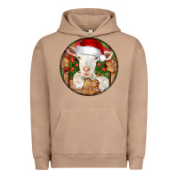 Pigment Burro Baby Cashmere Goat Christmas Urban Hoodie - LillyAllenDesigns