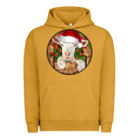 Pigment Peanut Butter Baby Cashmere Goat Christmas Urban Hoodie - LillyAllenDesigns