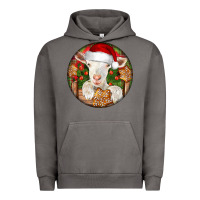 Pigment Tornado Baby Cashmere Goat Christmas Urban Hoodie - LillyAllenDesigns