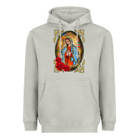 Moon Dust our lady of guadalupe frame Heavyweight Hoodie - BarkalooDesign